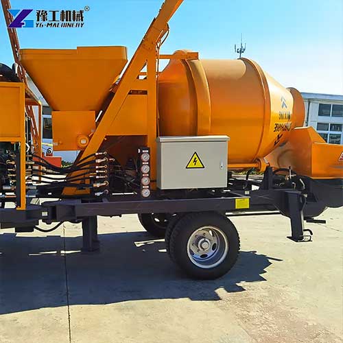 concrete mixer and pump price