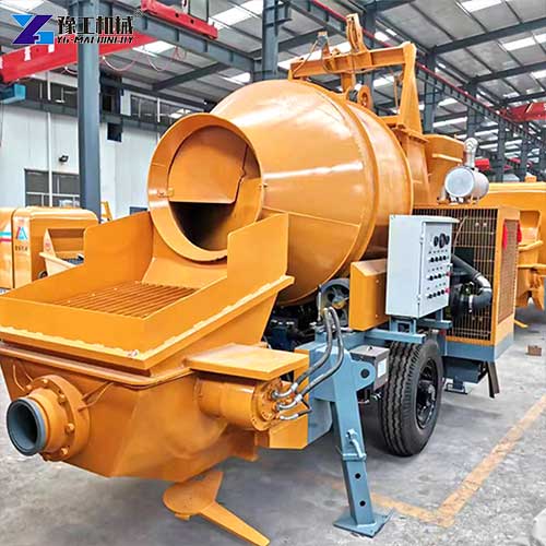 concrete mixer pump price