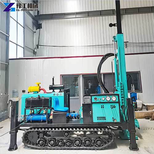 crawler core drilling rig