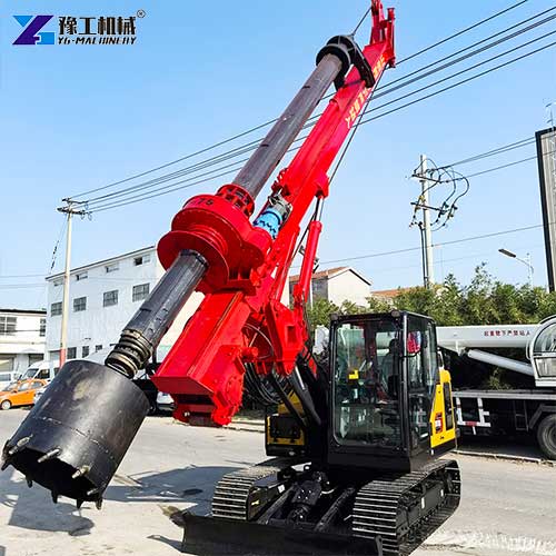 crawler rotary pile drilling rig for sale