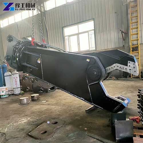 excavator with scrap shear for sale