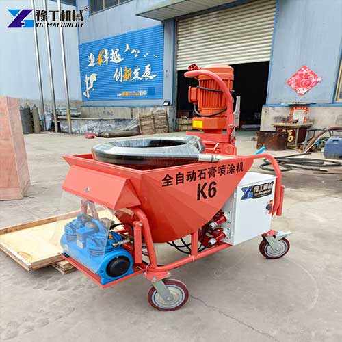 gypsum spray plaster machine
