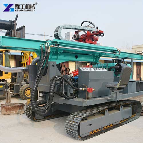 hydraulic photovoltaic pile driver