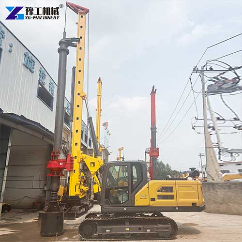 hydraulic rotary drill machine
