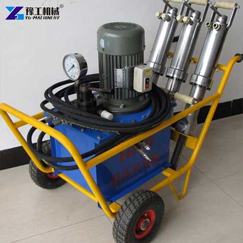 hydraulic splitter for rock