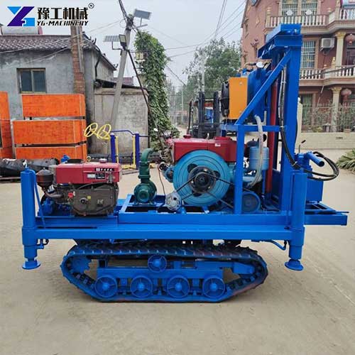 hydraulic water well drilling rig