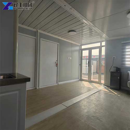 interior of the folding house