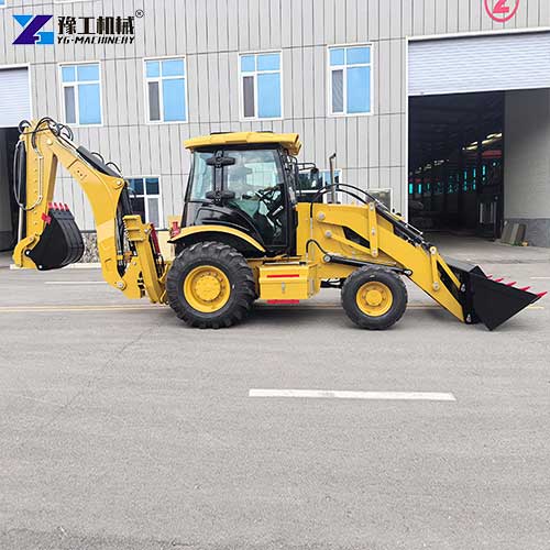 mini tractor loader backhoe