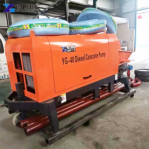 mobile concrete pump price