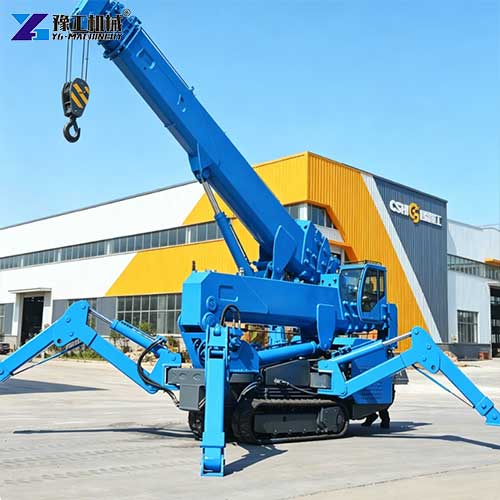 mobile spider crane from YG