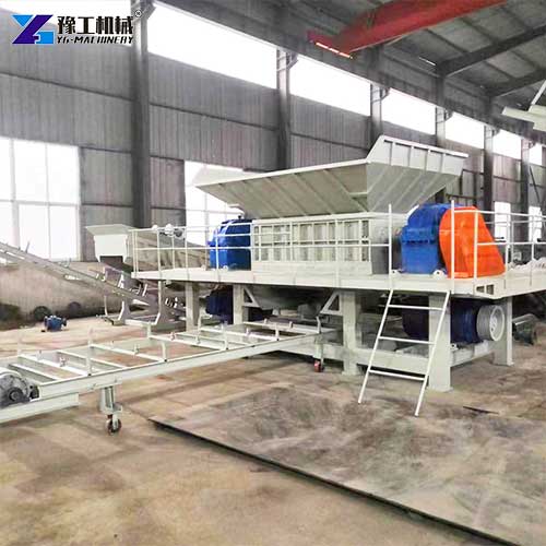 mobile tire shredder
