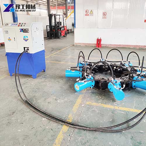 pile crusher machine