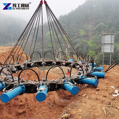pile head breaking machine price