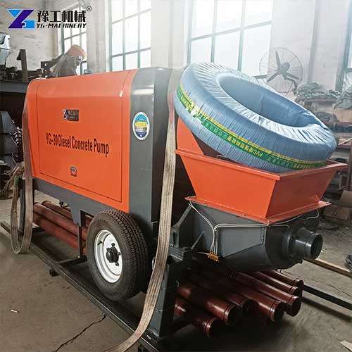 portable concrete pumping machine