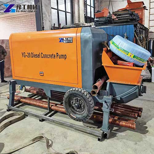 portable mini concrete pump