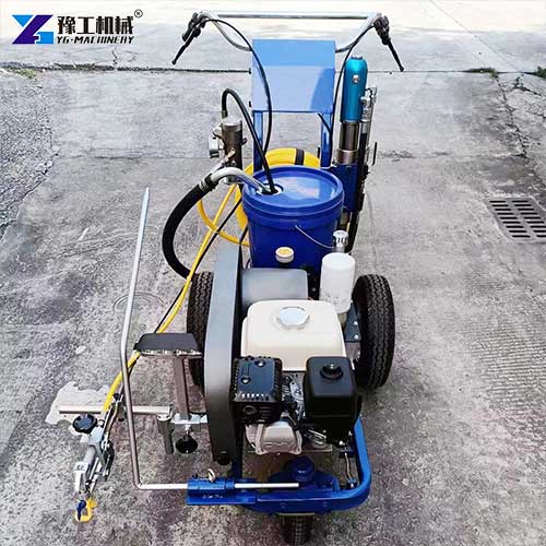 road line painting machine price
