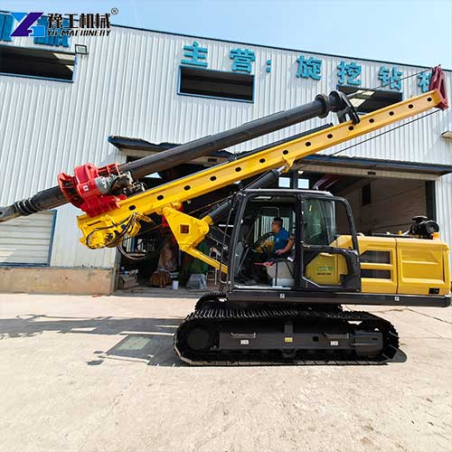 rotary rig machine factory price