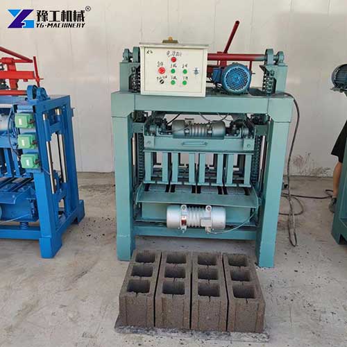 semi automatic block brick making machine