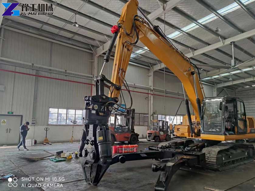 small hydraulic shear