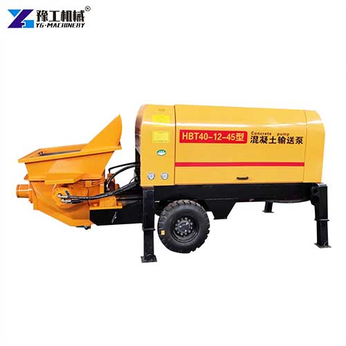 small portable concrete pump