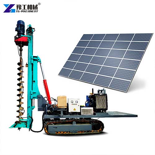 solar pile driver machine for sale