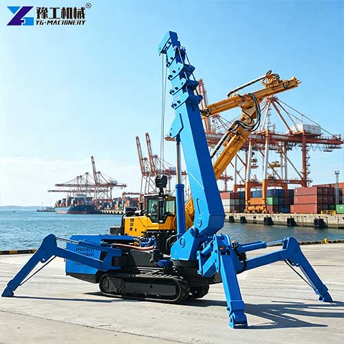 tracked spider crane