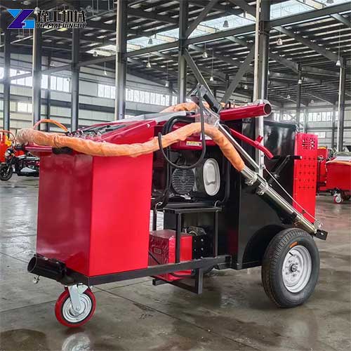 wheeled crack filling machine