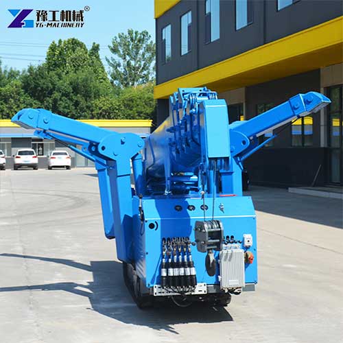 compact tracked spider crane