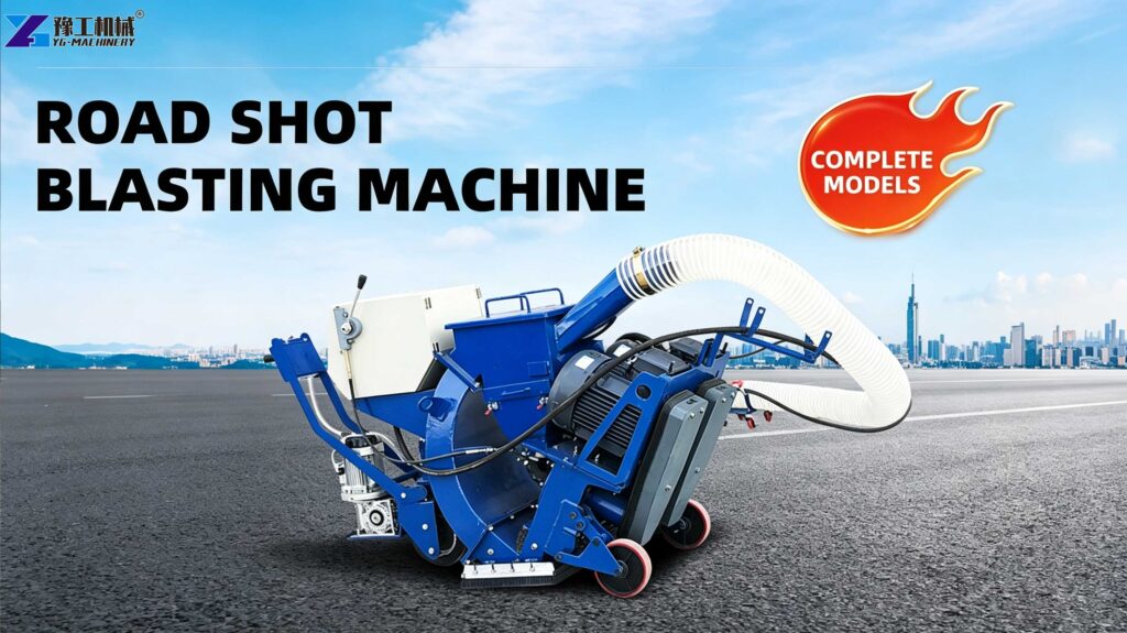 concrete blasting machine