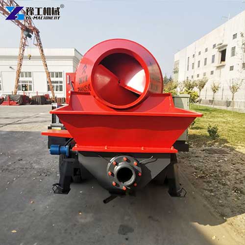 concrete mixer and pump for building use