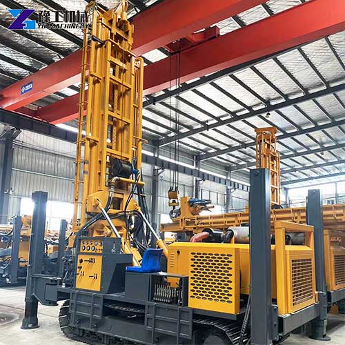 crawler water well drilling rig