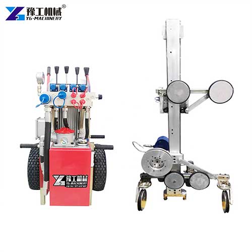 diamond wire saw cutting machine