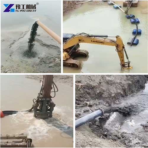 excavator dredge pump application