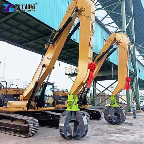 excavator hydraulic grapple from YG
