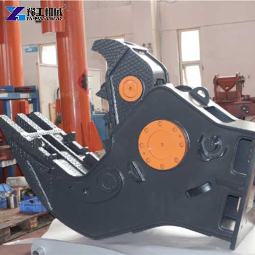 excavator pulverizer machine