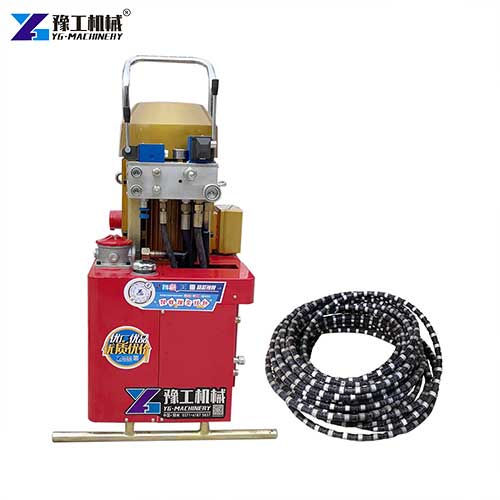 hydraulic concrete wire saw machine