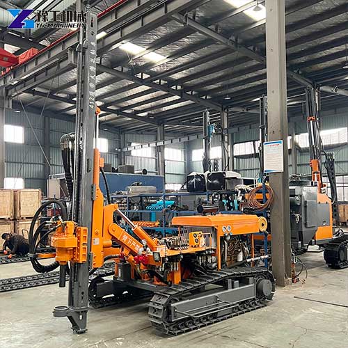 integrated down the hole drill rig