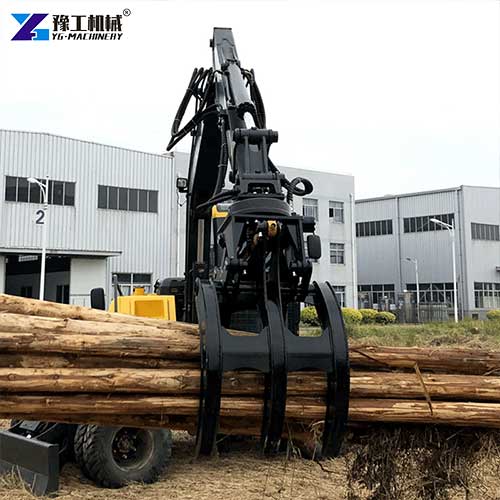 log grab for mini digger