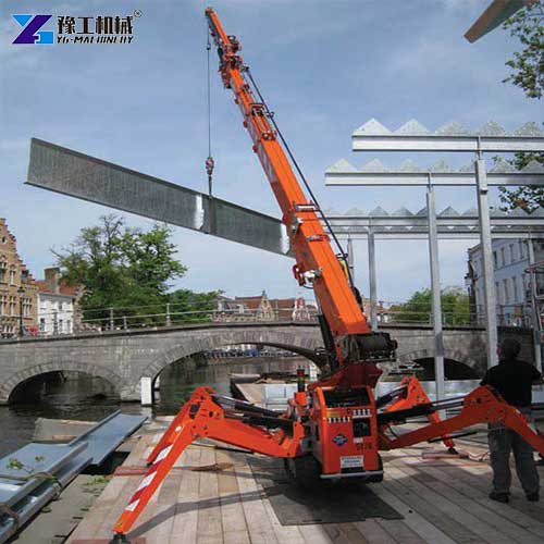 mobile spider crane factory price