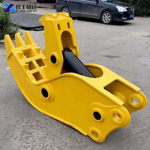 pulverizer attachment for excavator
