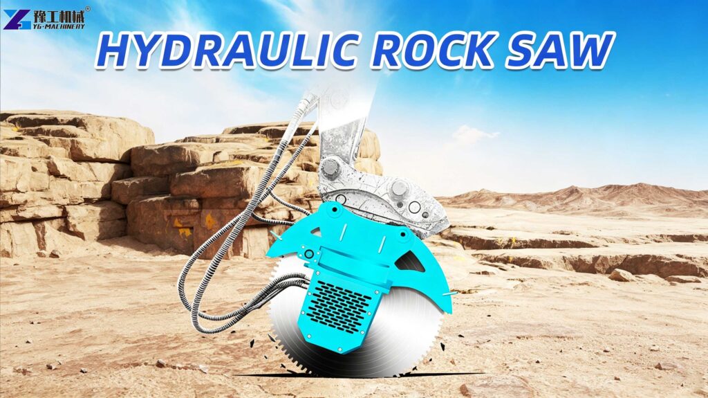 rock saw machine