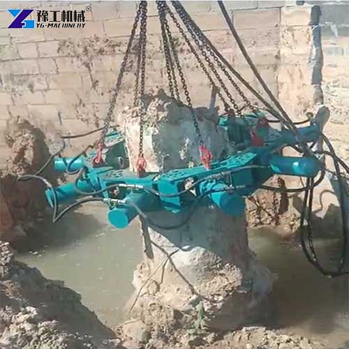 round concrete pile breaker