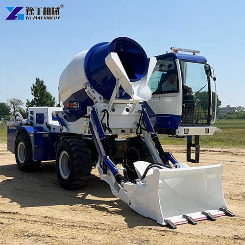 self mixing concrete truck
