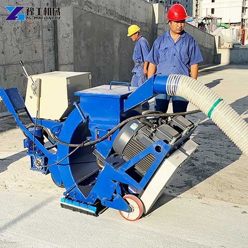 shot blasting machine for concrete