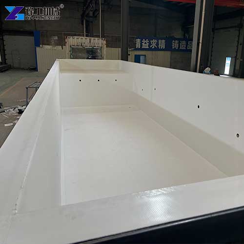swimming container pool in the factory