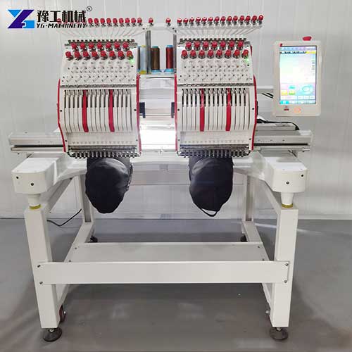 two head embroidery machine