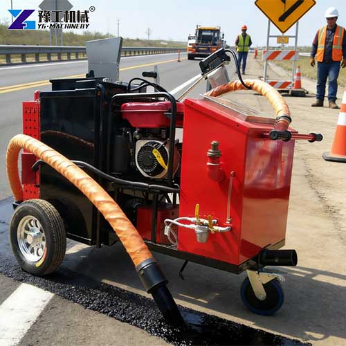 asphalt crack sealer machine