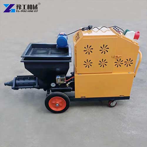 cement plaster spray machine