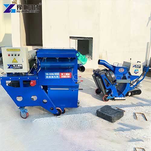 concrete sandblasting machine