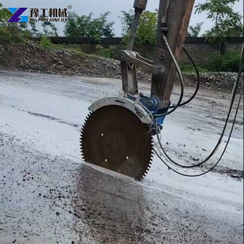 hydraulic rock saw applications